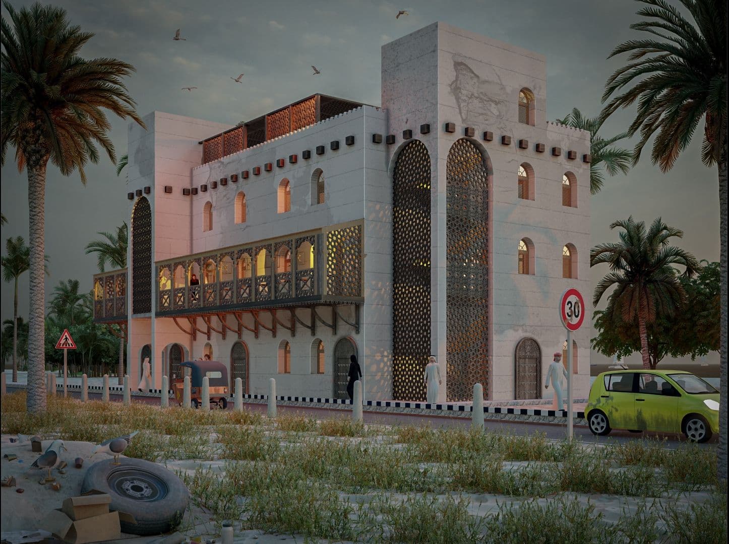 Side Perspective View